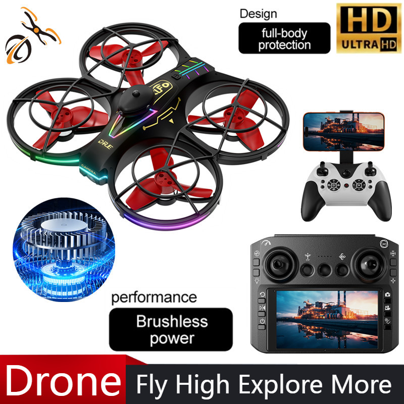 Drone Gimbal Brushless - RH830 RCプロフェッショナルドローン 4K HD空撮 レーザー障害物回避機能搭載 リモートLEDライト