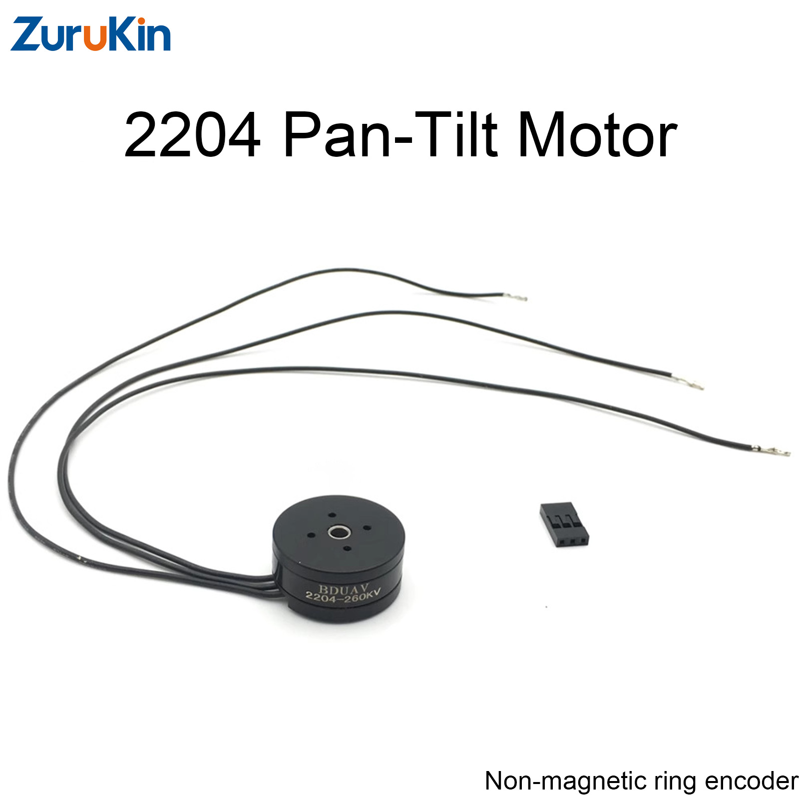 Drone Gimbal For Gopro - ZuruKin 2204 ブラシレスジンバルモーター 80T 中空シャフト GoPro/808