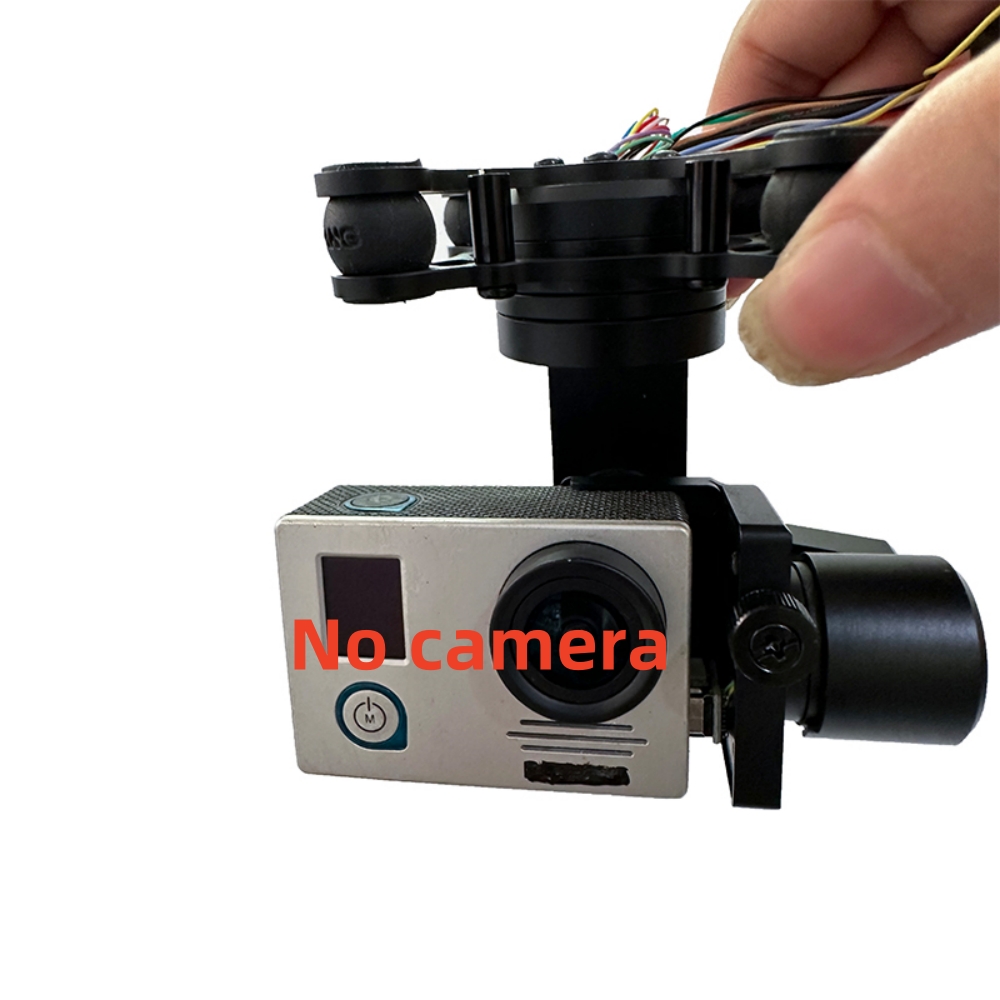 NCZOBOE合金製3軸ブラシレスジンバルカメラマウント＆P - Drone Gimbal For Gopro のレビューと価格
