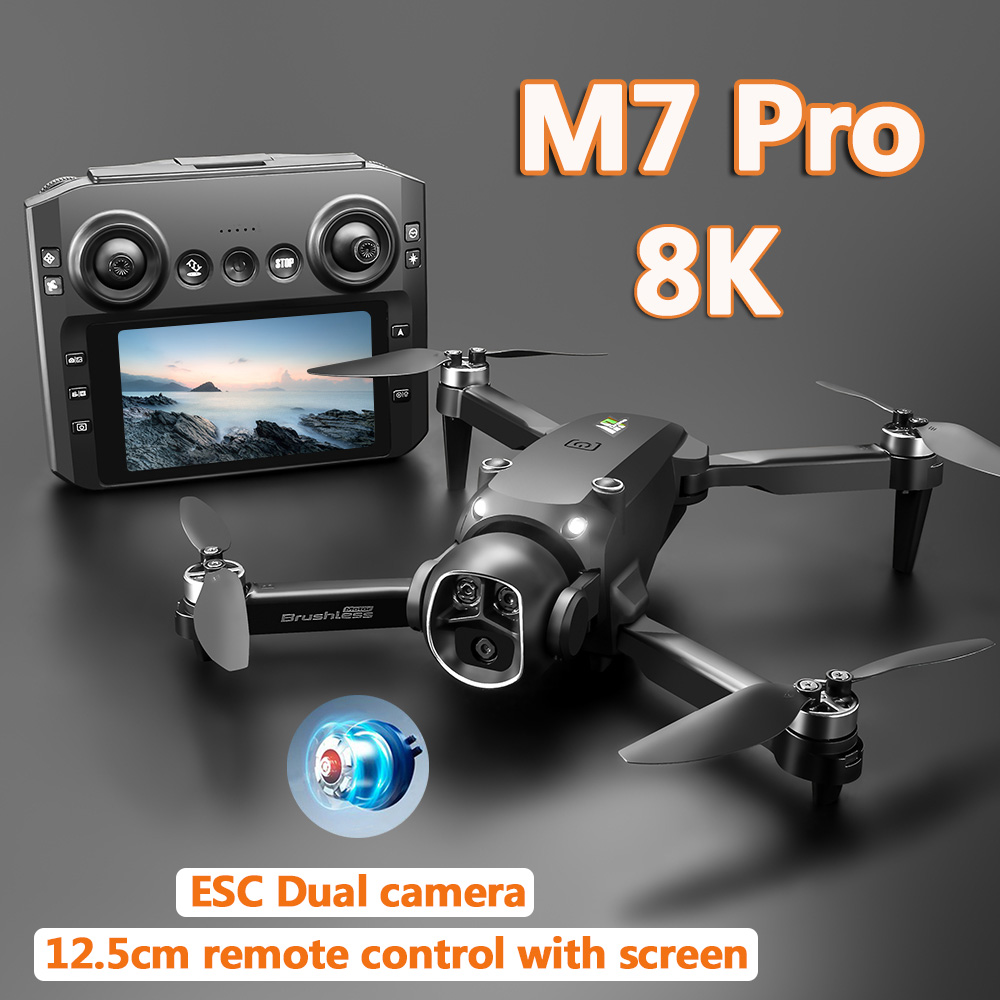 M7ドローン ブラシレスモーター 8K スクリーンコントロー - Drone Gimbal Mount のレビューと価格