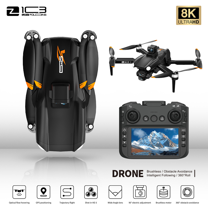 Z103 ウルトラドローン プロフェッショナル 8K 4軸レ - Drone Gimbal Mount のレビューと価格