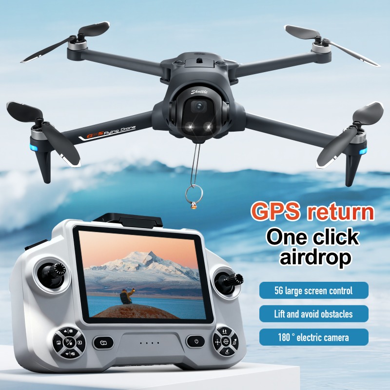 新型YL059ミニRCクアッドコプター4KドローンHDカメラ - Drone Gimbal Brushless のレビューと価格