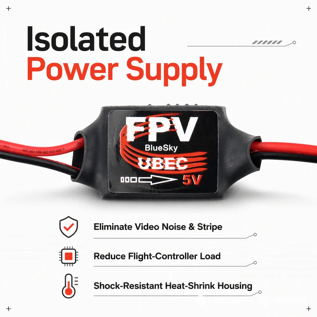 VONTOOL 3A UBEC BEC ステップダウン電源モ - Drone Gimbal For Gopro のレビューと価格